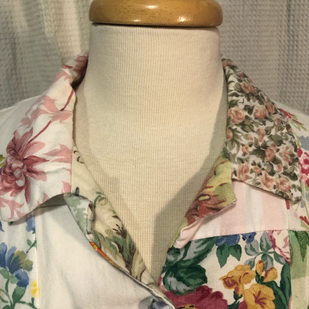 Boxy Patchwork Jacket - image 3